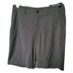 PGA‎ TOUR Men's Golf Shorts Size 32 Flat Front Pockets Grey